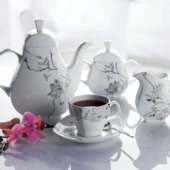 Fiore serwis kawowy Philipiak Milano - obrazek 2