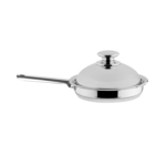 Philipiak Milano Versatile patelnia z dnem groszkowym 24 cm z pokrywą kulistą